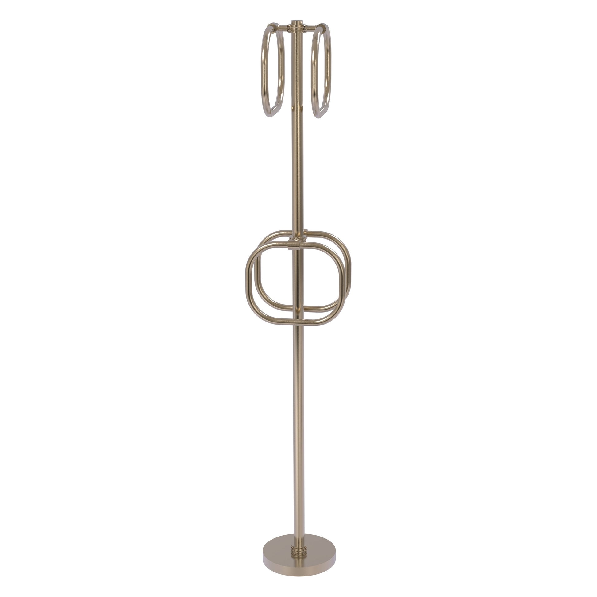 Allied Brass TS-40D-PEW Antique Pewter Freestanding Towel Holder