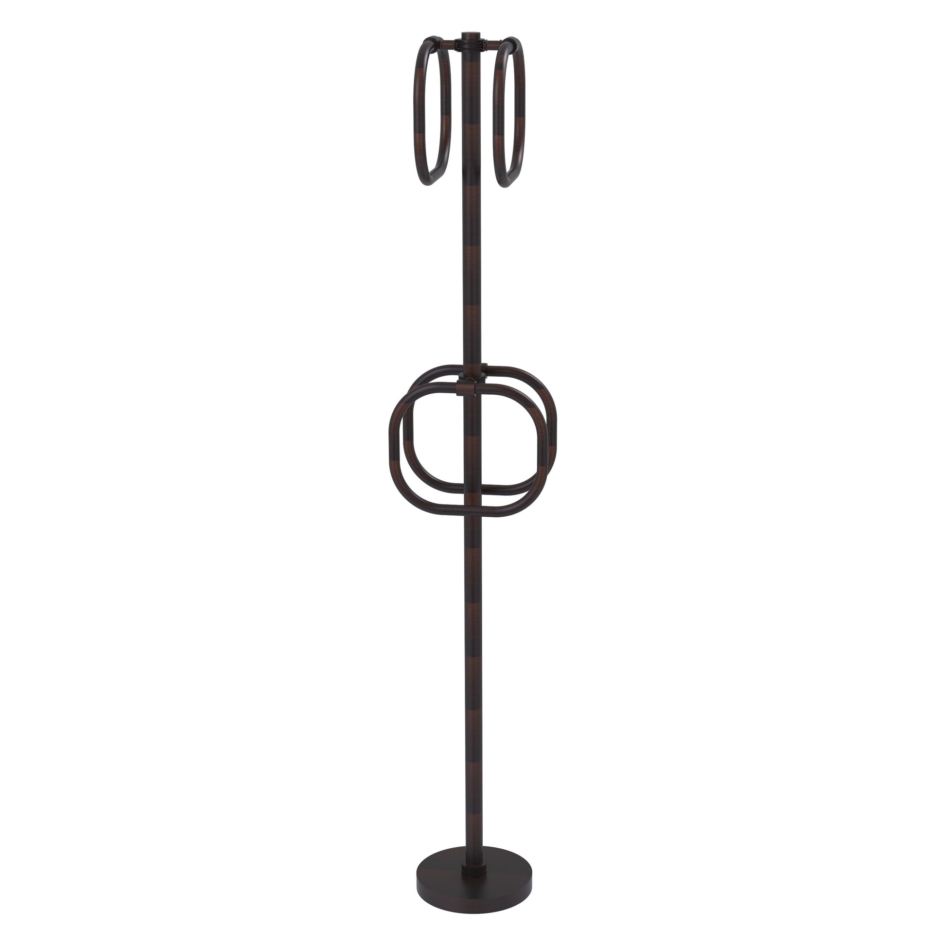 Allied Brass TS-40D-VB Venetian Bronze Freestanding Towel Holder