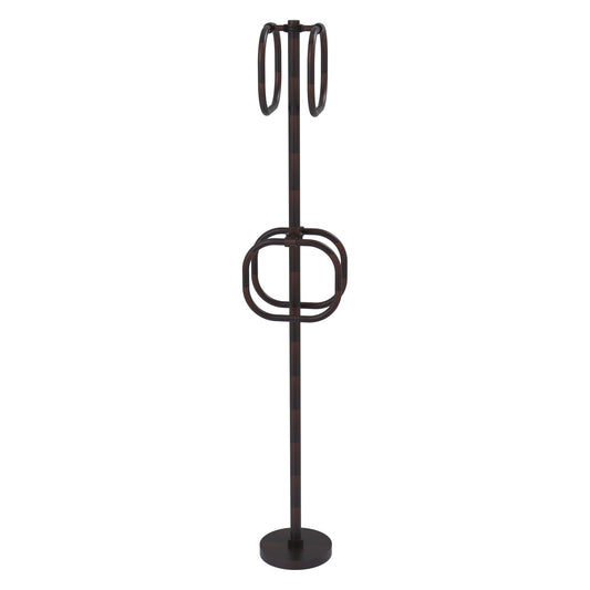 Allied Brass TS-40D-VB Venetian Bronze Freestanding Towel Holder