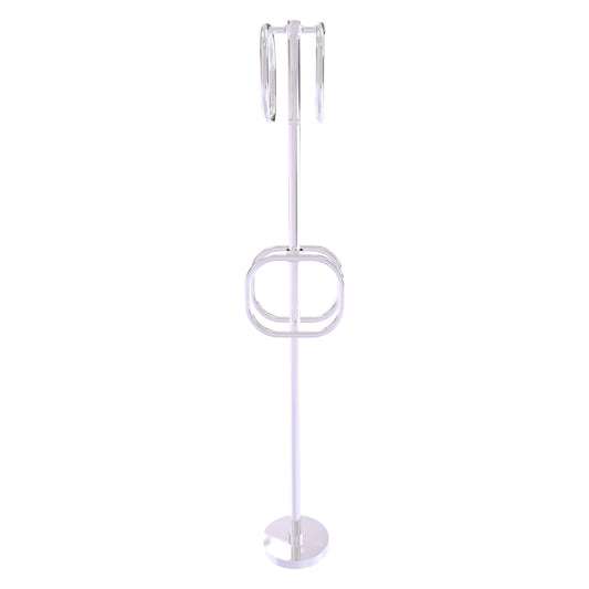 Allied Brass TS-40G-PC Polished Chrome Freestanding Towel Holder