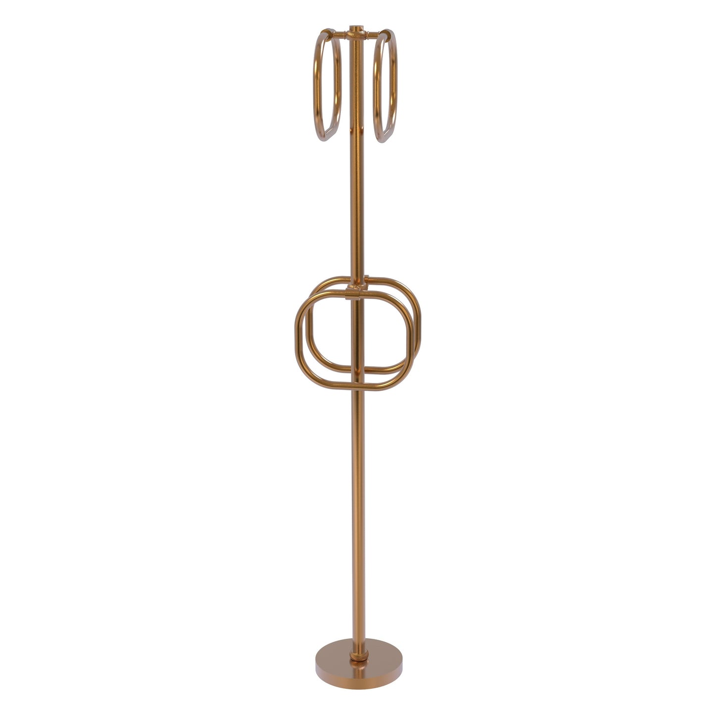 Allied Brass TS-40T-BBR Brushed Bronze Freestanding Towel Holder