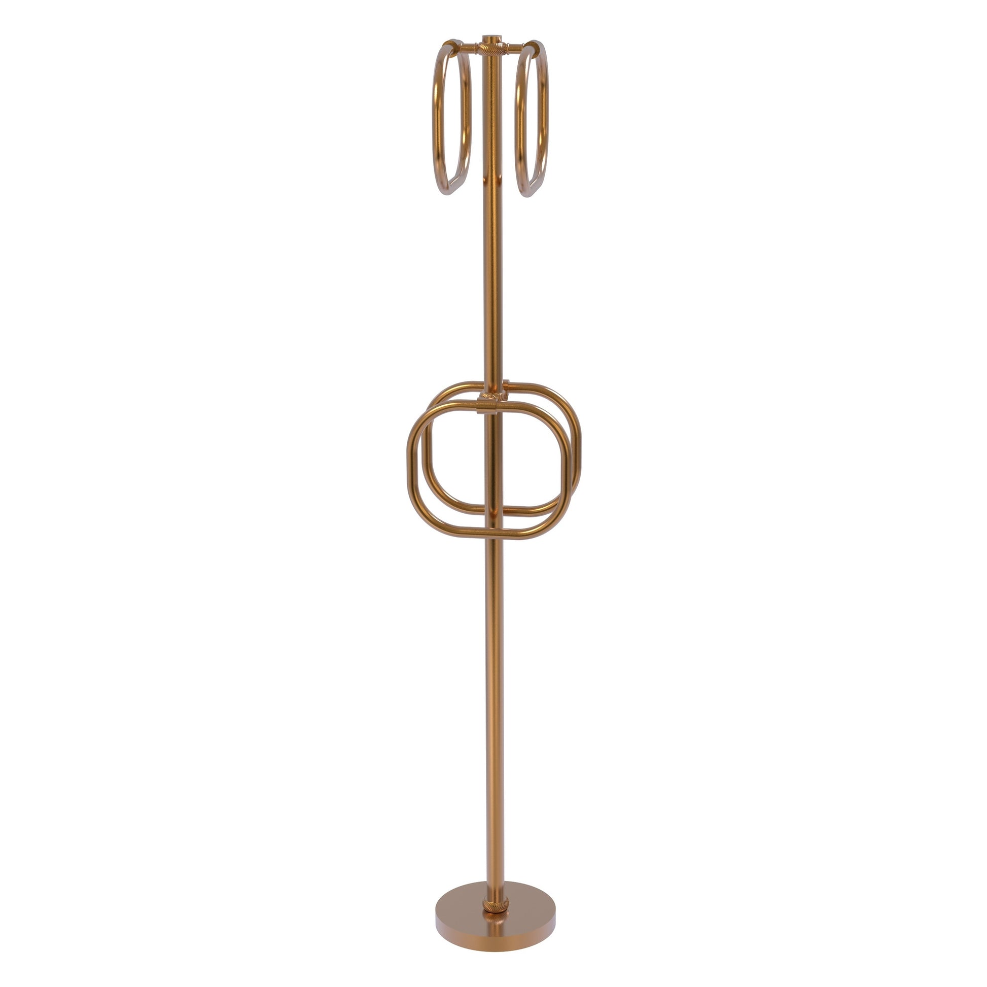 Allied Brass TS-40T-BBR Brushed Bronze Freestanding Towel Holder