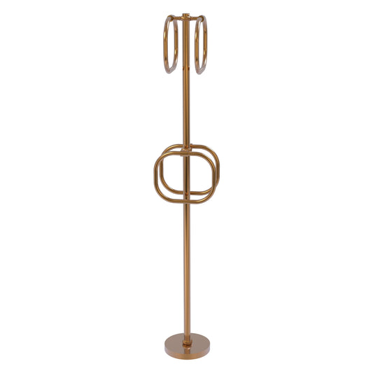 Allied Brass TS-40T-BBR Brushed Bronze Freestanding Towel Holder