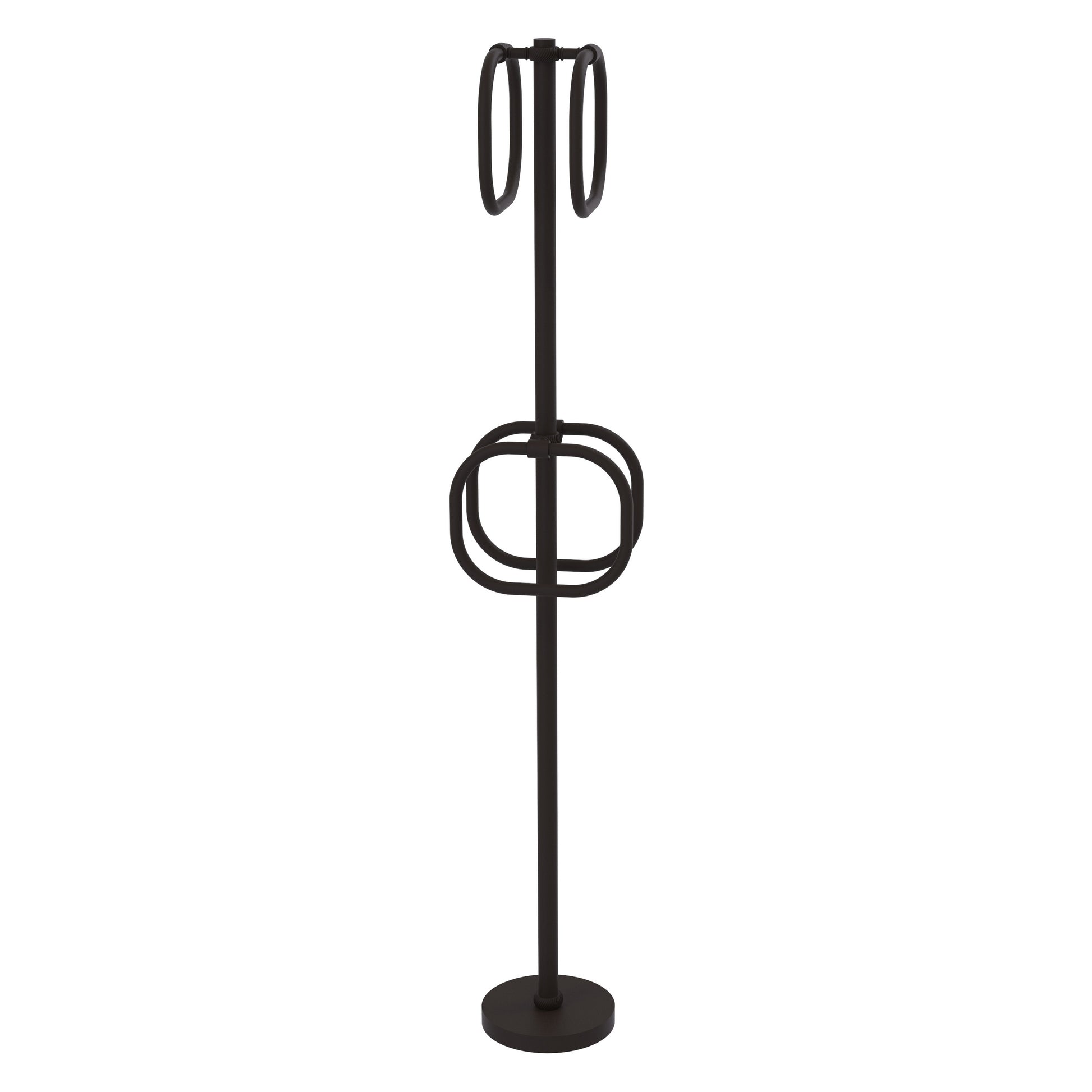 Allied Brass TS-40T-ORB Oil Rubbed Bronze Freestanding Towel Holder