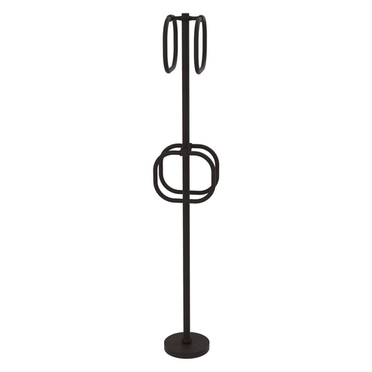 Allied Brass TS-40T-ORB Oil Rubbed Bronze Freestanding Towel Holder