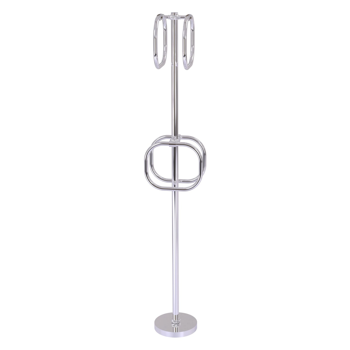 Allied Brass TS-40T-PC Polished Chrome Freestanding Towel Holder
