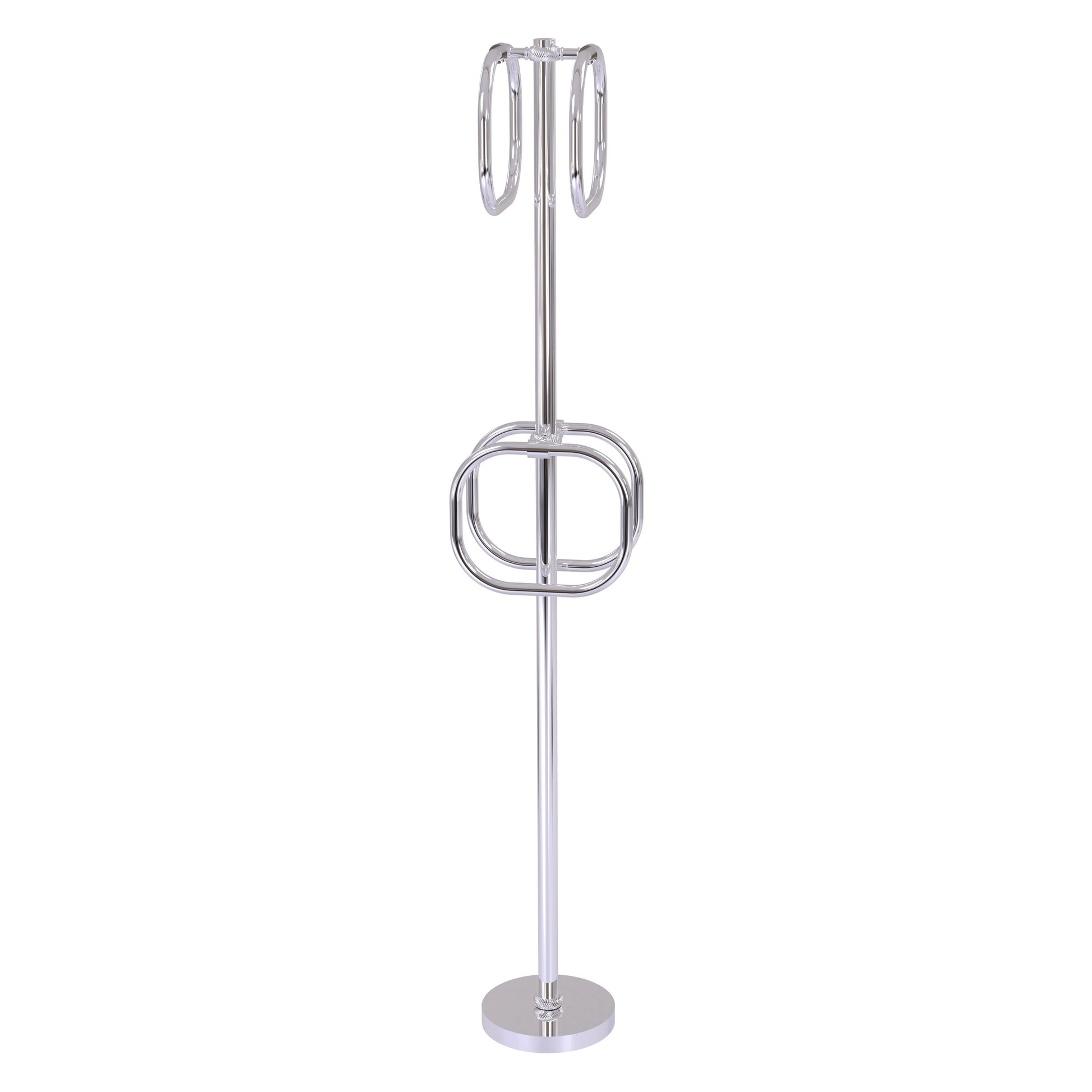 Allied Brass TS-40T-PC Polished Chrome Freestanding Towel Holder