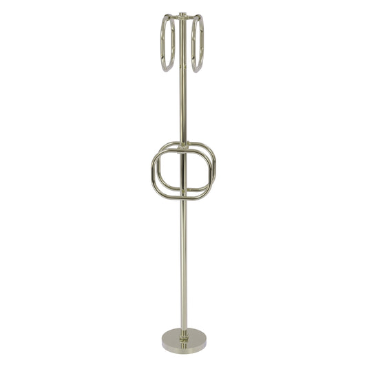 Allied Brass TS-40T-PNI Polished Nickel Freestanding Towel Holder