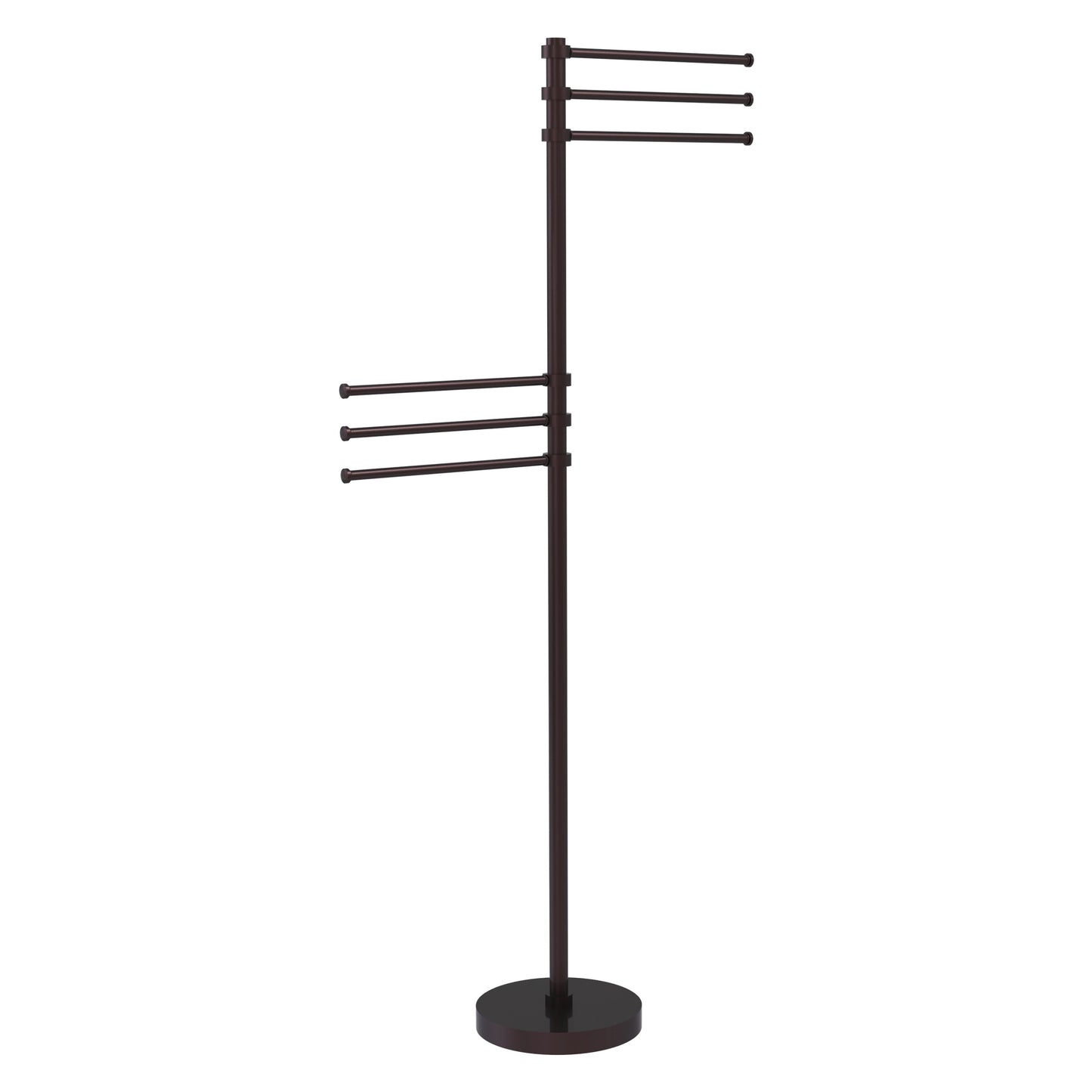 Allied Brass TS-50-ABZ Antique Bronze Towel Holder Stand