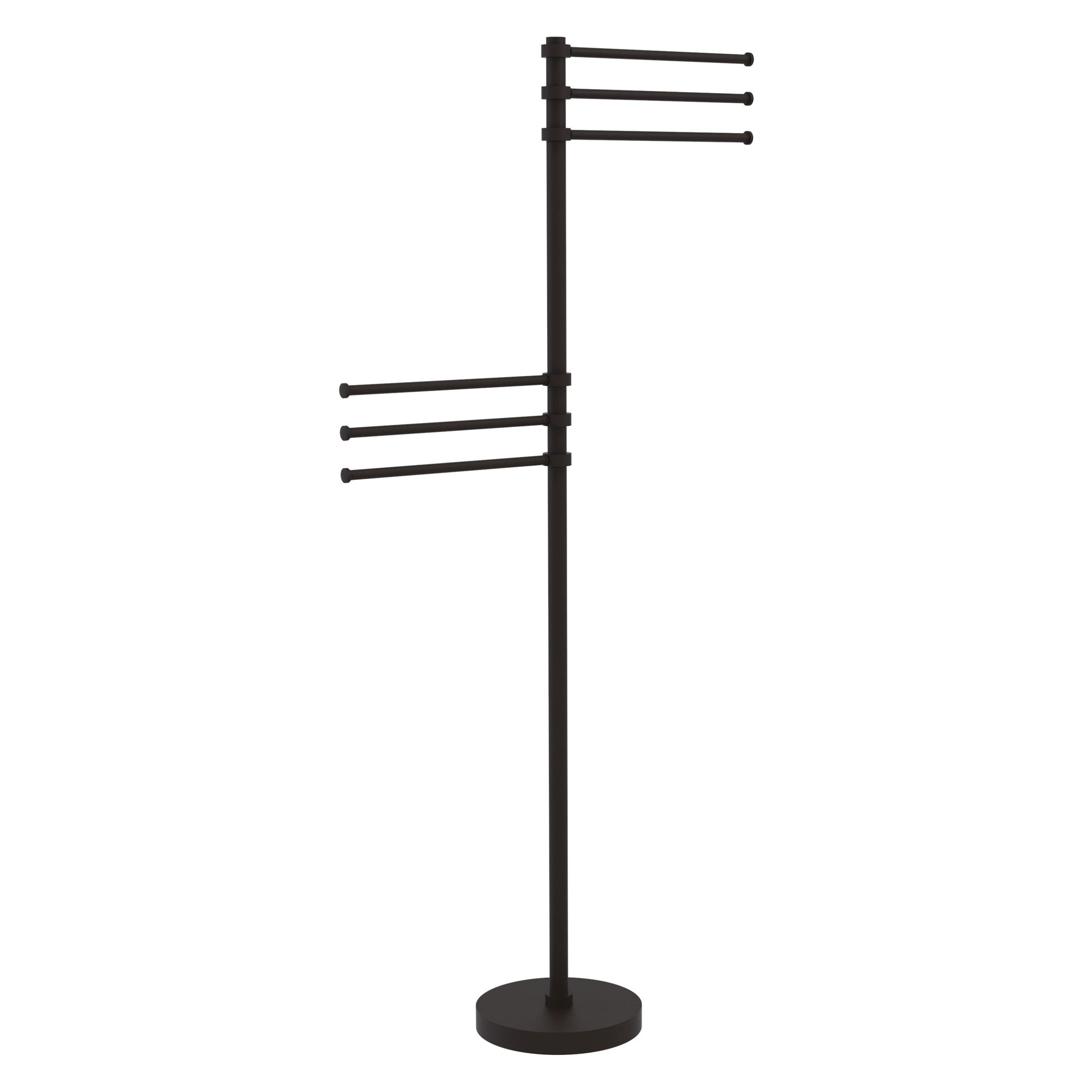 Allied Brass TS-50-ORB Oil Rubbed Bronze Towel Holder Stand