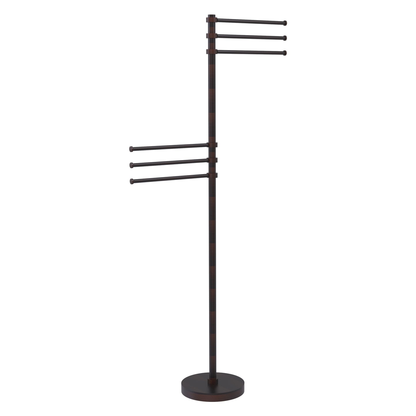 Allied Brass TS-50-VB Venetian Bronze Towel Holder Stand