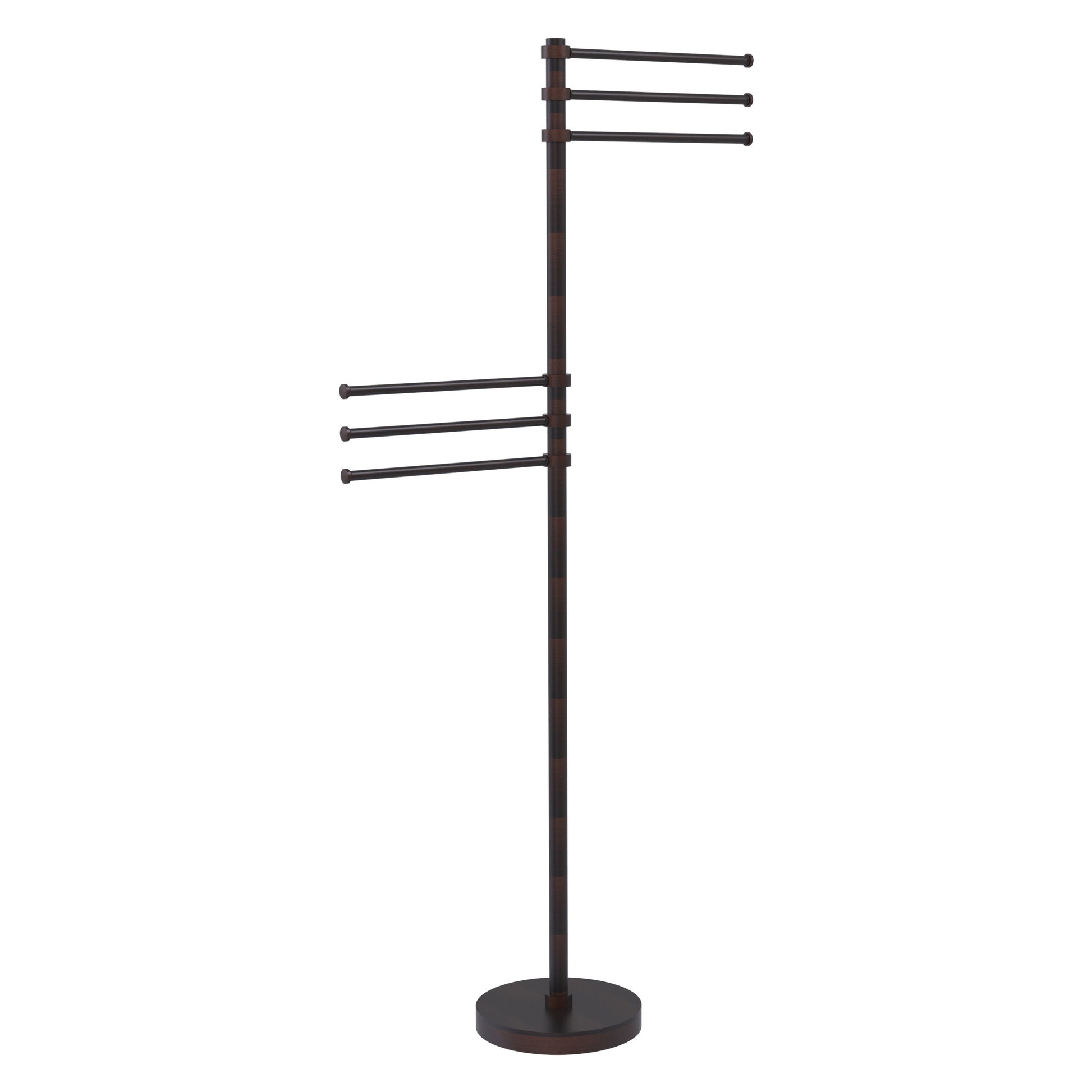 Allied Brass TS-50-VB Venetian Bronze Towel Holder Stand