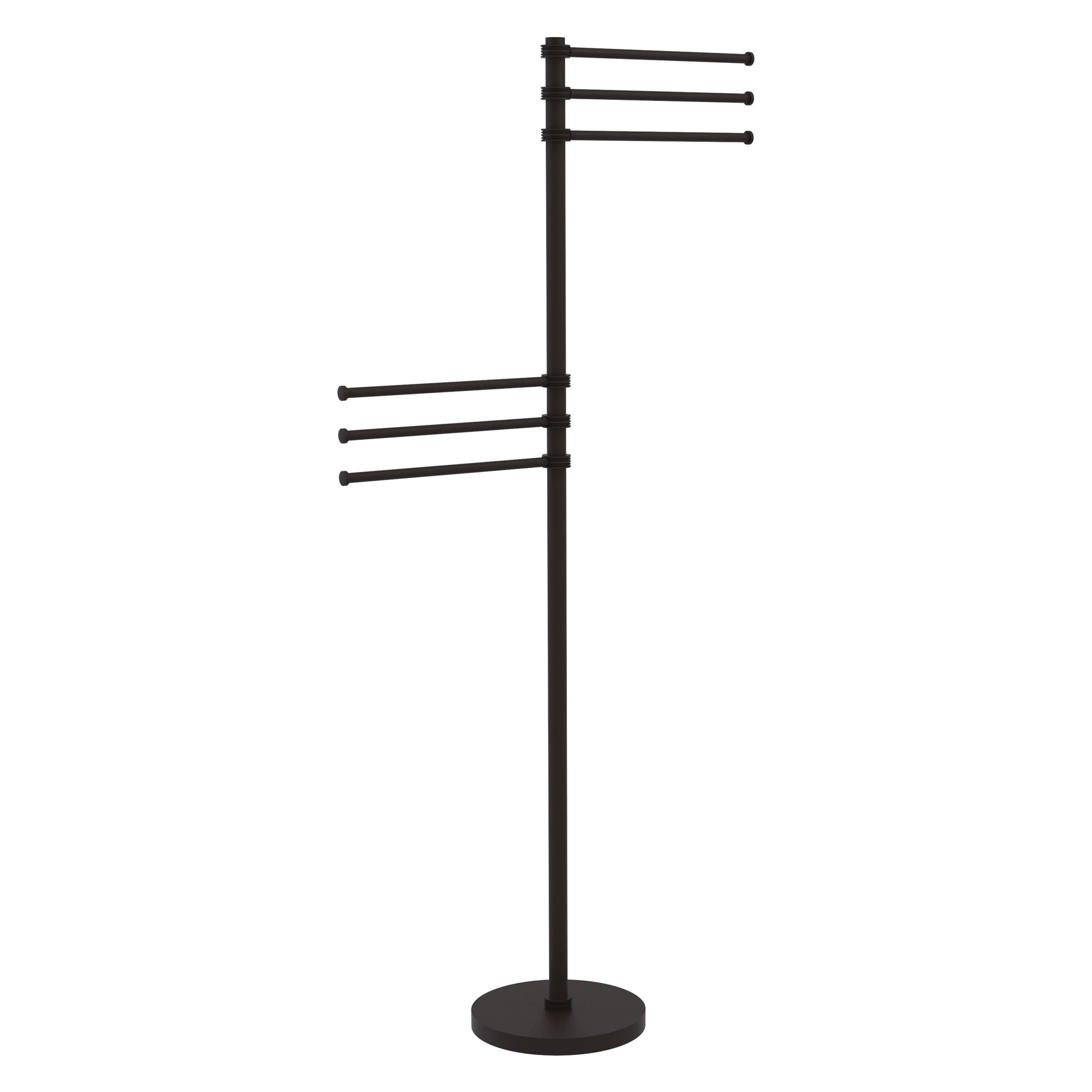 Allied Brass TS-50D-ORB Oil Rubbed Bronze Towel Holder Stand