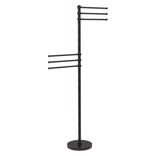 Allied Brass TS-50D-VB Venetian Bronze Towel Holder Stand
