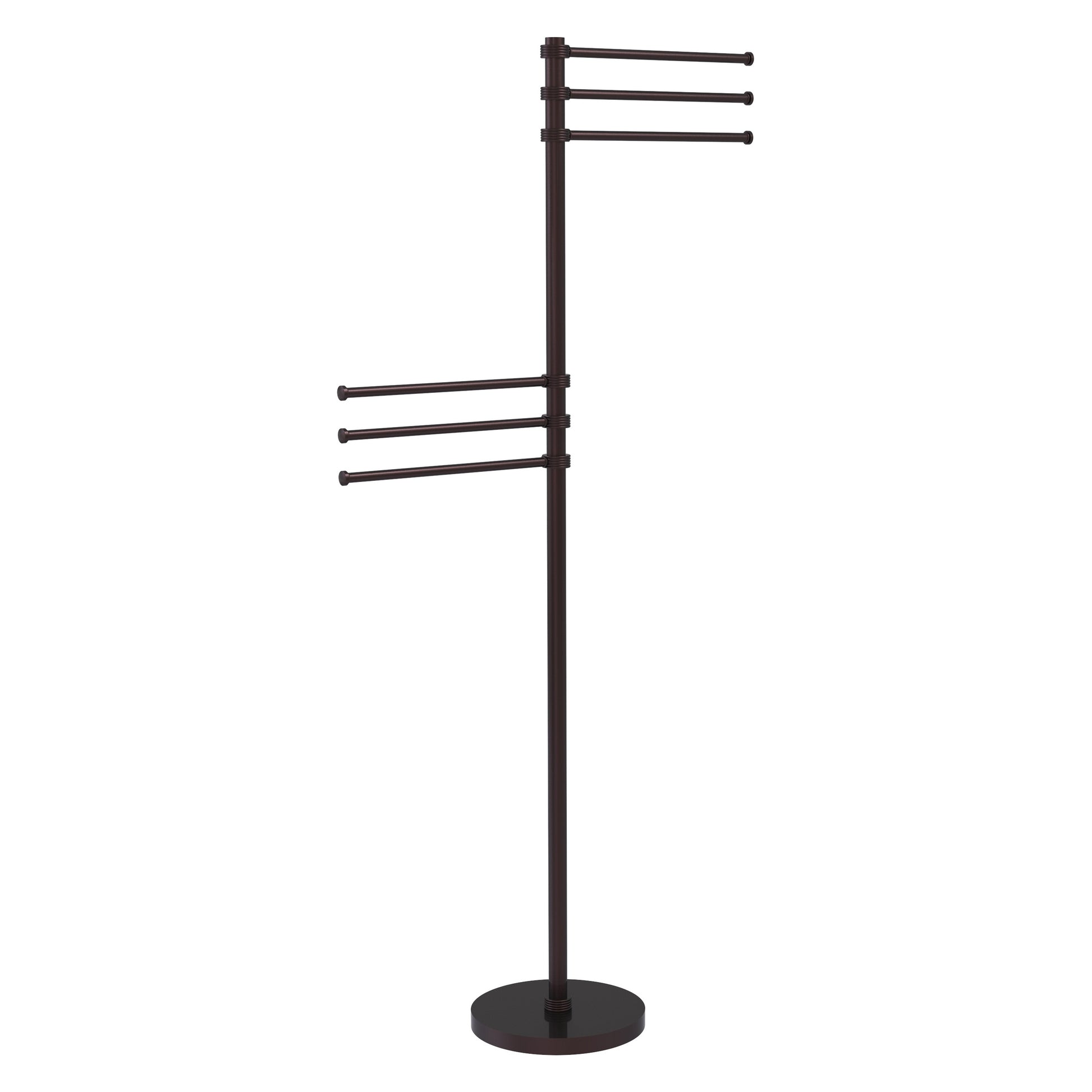 Allied Brass TS-50G-ABZ Antique Bronze Towel Holder Stand