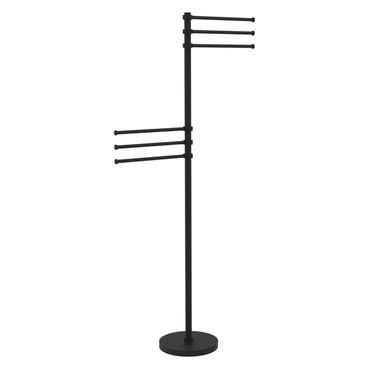 Allied Brass TS-50G-ORB Oil Rubbed Bronze Towel Holder Stand