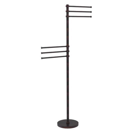 Allied Brass TS-50G-VB Venetian Bronze Towel Holder Stand