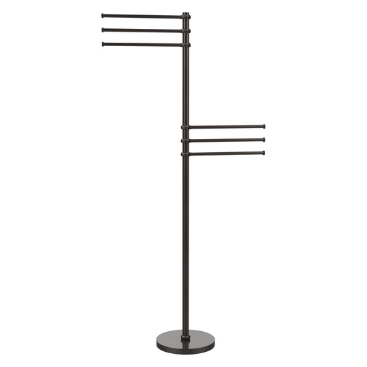 Allied Brass TS-50T-ORB Oil Rubbed Bronze Towel Holder Stand