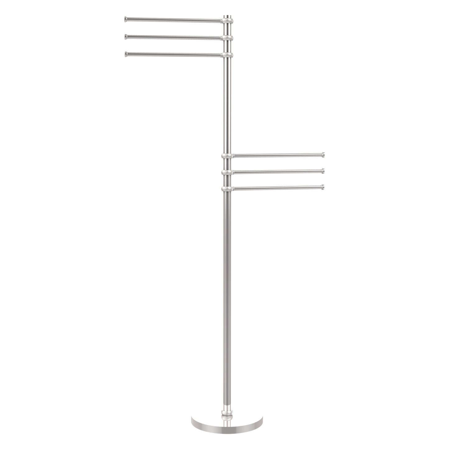 Allied Brass TS-50T-PC Polished Chrome Towel Holder Stand