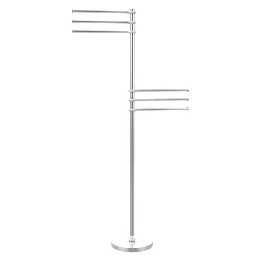 Allied Brass TS-50T-PC Polished Chrome Towel Holder Stand