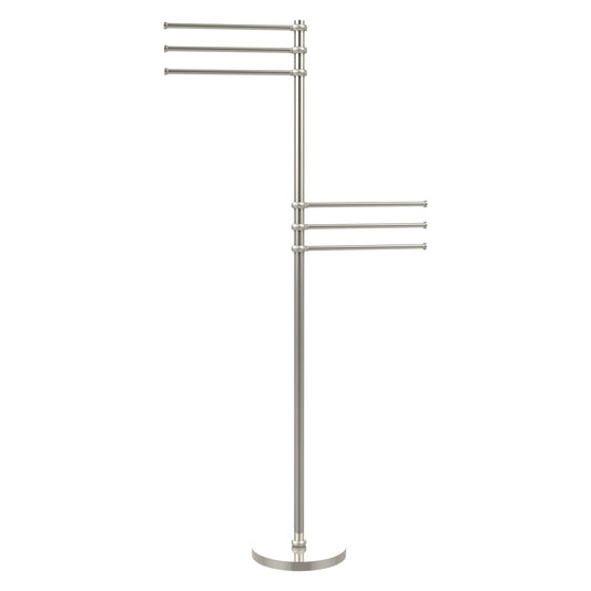 Allied Brass TS-50T-PNI Polished Nickel Towel Holder Stand