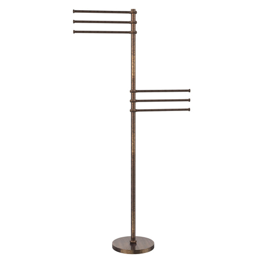 Allied Brass TS-50T-VB Venetian Bronze Towel Holder Stand