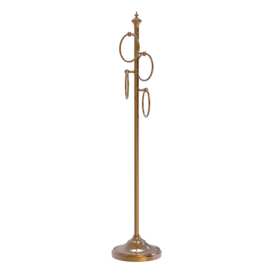 Allied Brass TS-D1-BBR Brushed Bronze Towel Holder Stand