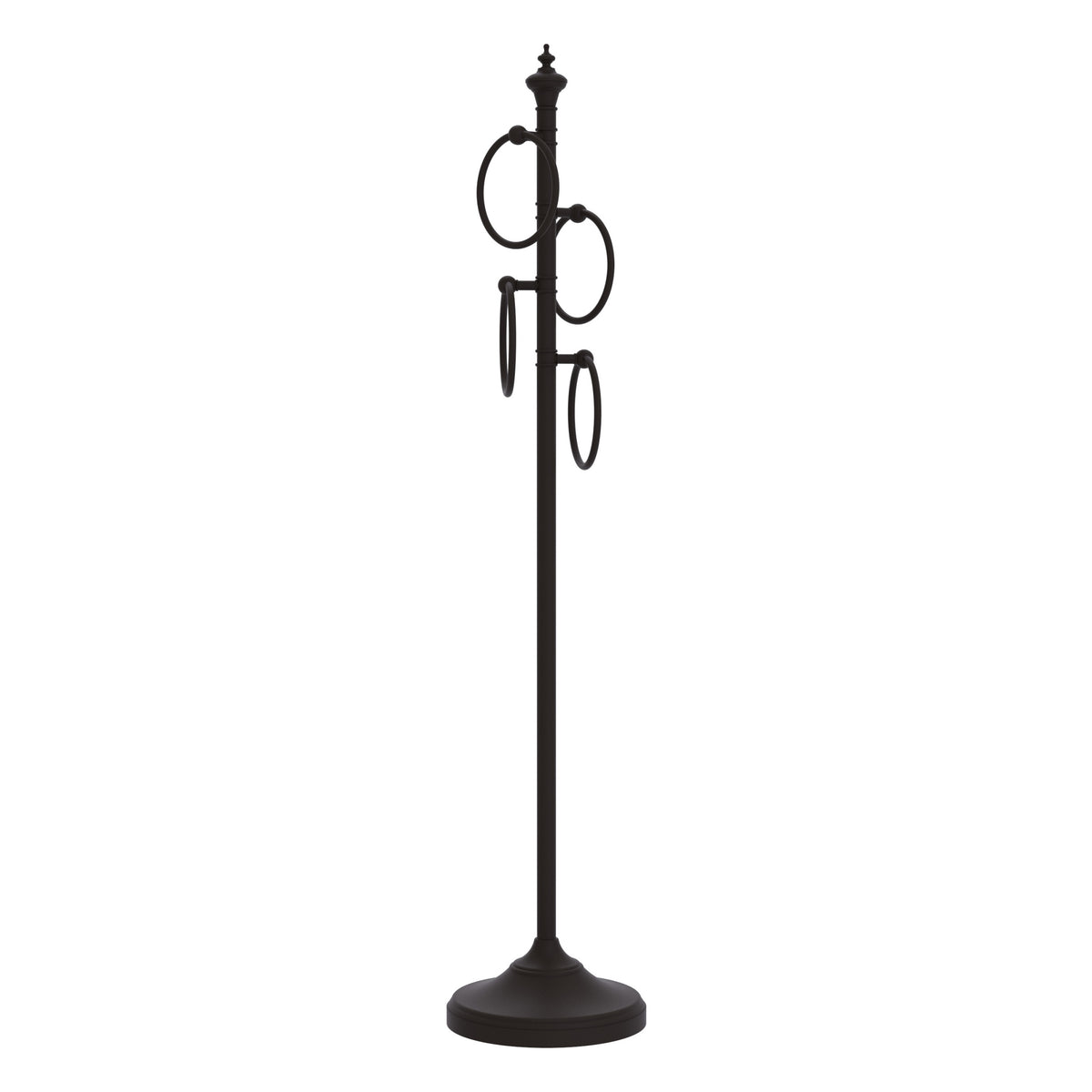 Allied Brass TS-D1-ORB Oil Rubbed Bronze Towel Holder Stand