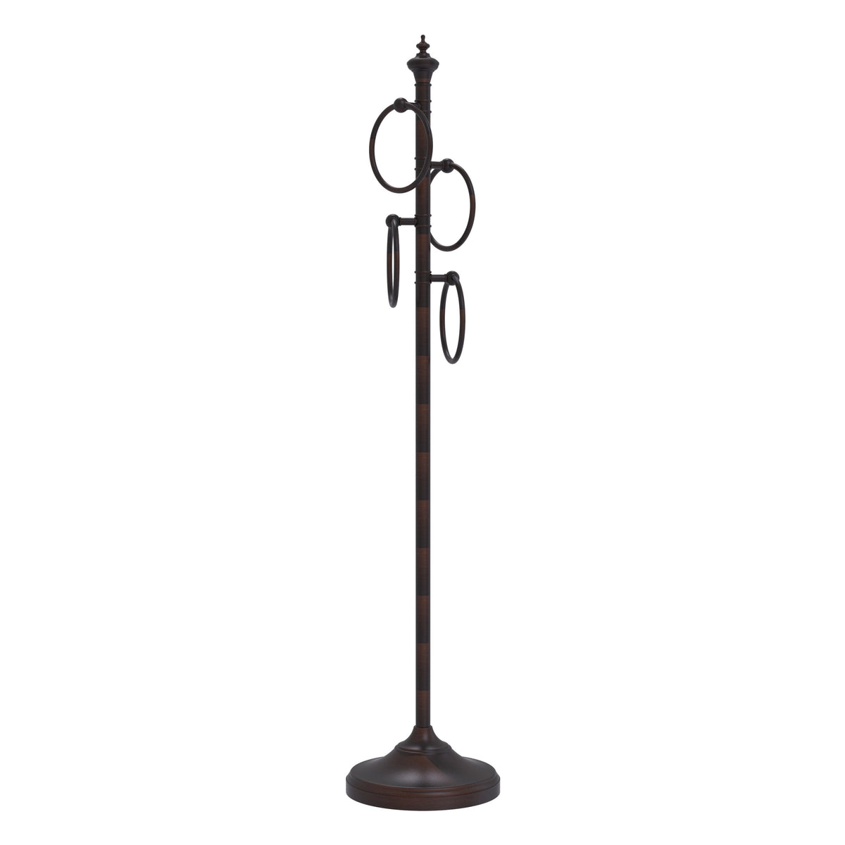 Allied Brass TS-D1-VB Venetian Bronze Towel Holder Stand