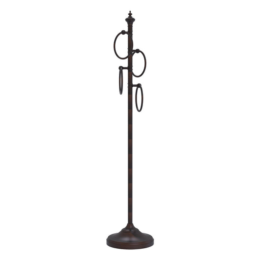 Allied Brass TS-D1-VB Venetian Bronze Towel Holder Stand