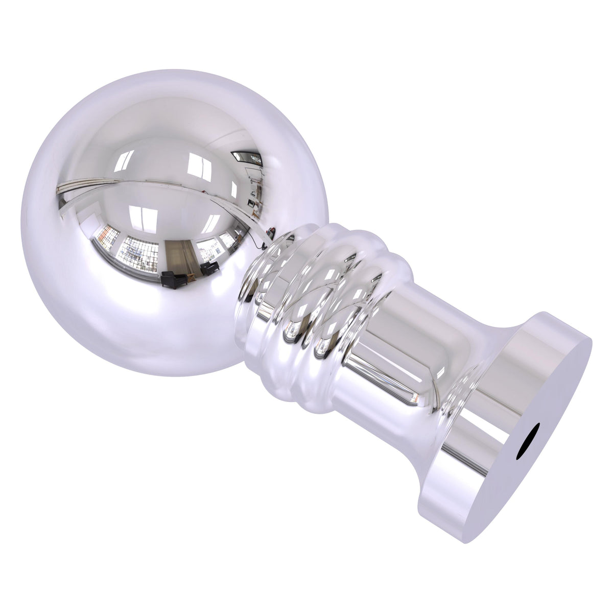 Allied Brass W-1-PC 1" Polished Chrome Cabinet Knob