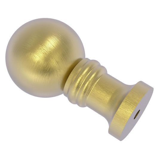 Allied Brass W-1-SBR 1" Satin Brass Cabinet Knob