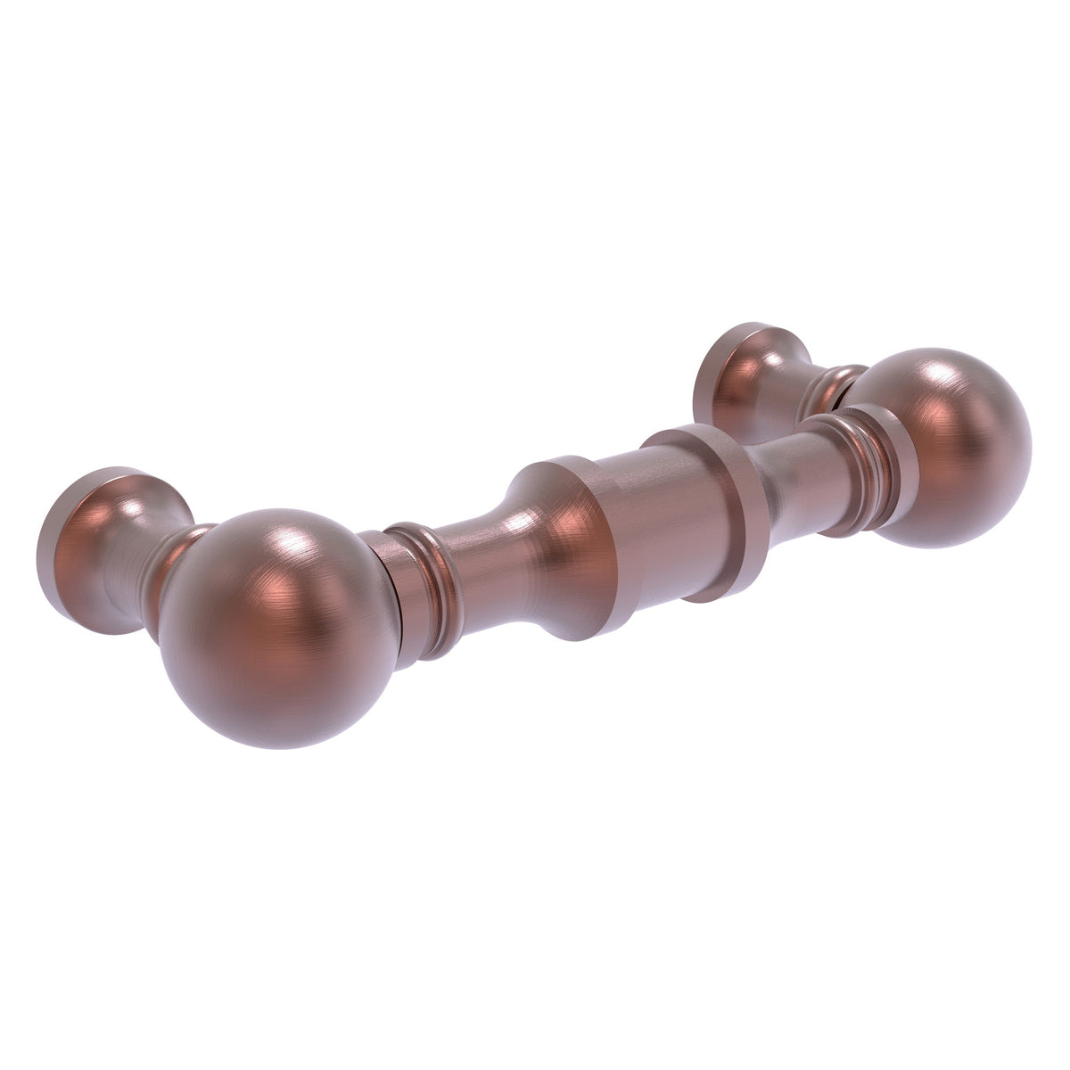 Allied Brass W-3/3-CA 3" Antique Copper Cabinet Pull