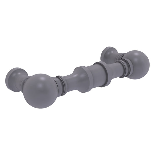 Allied Brass W-3/3-GYM 3" Matte Gray Cabinet Pull