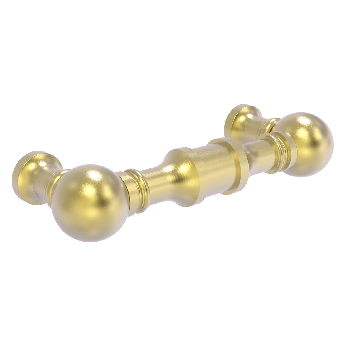 Allied Brass W-3/3-SBR 3" Satin Brass Cabinet Pull