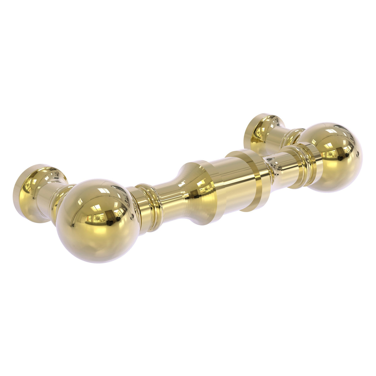Allied Brass W-3/3-UNL 3" Unlacquered Brass Cabinet Pull