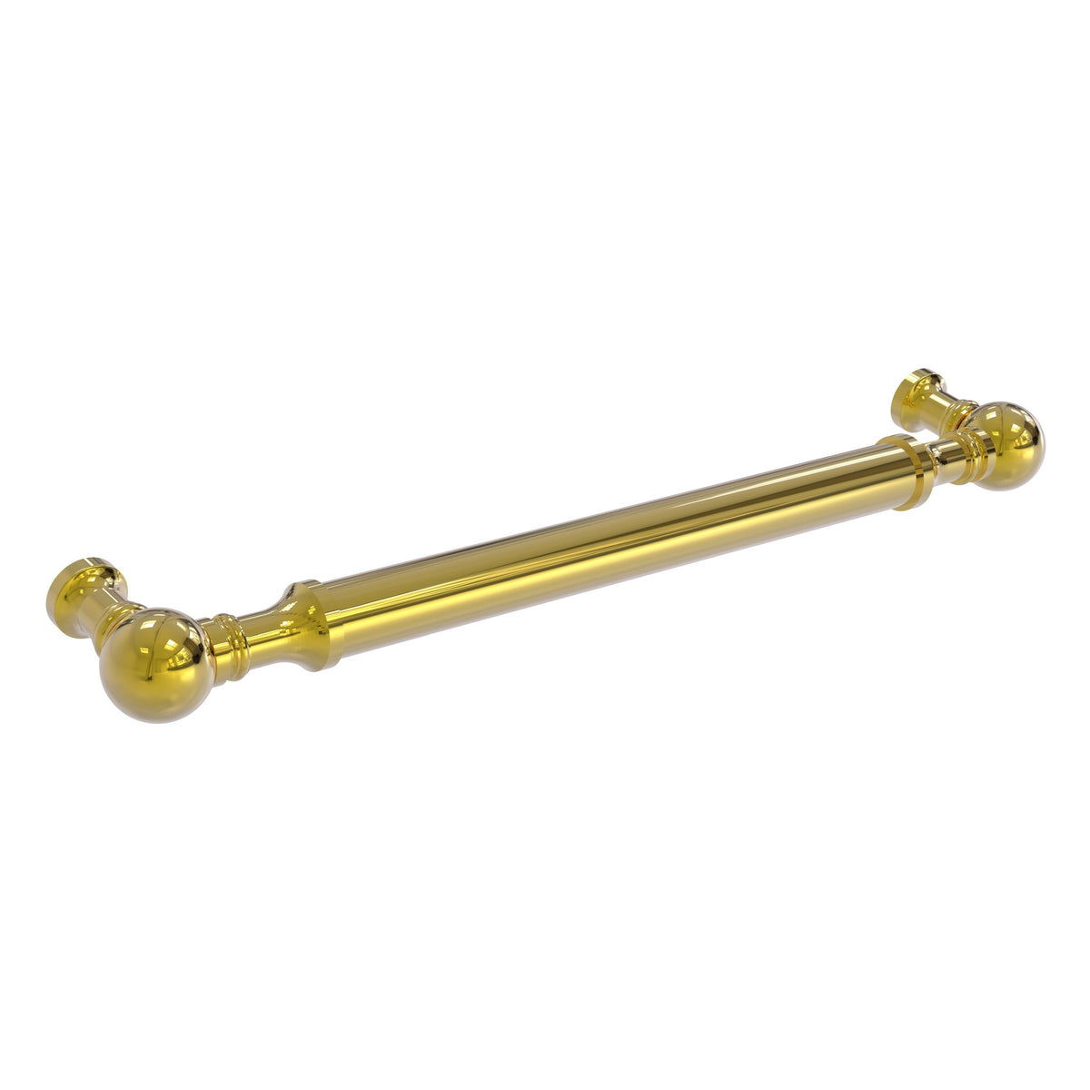 Allied Brass W-3/8-PB 8" Polished Brass Door Pull