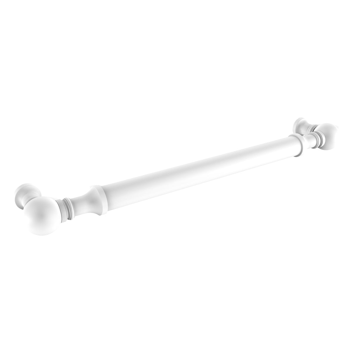 Allied Brass W-3/8-WHM 8" Matte White Door Pull