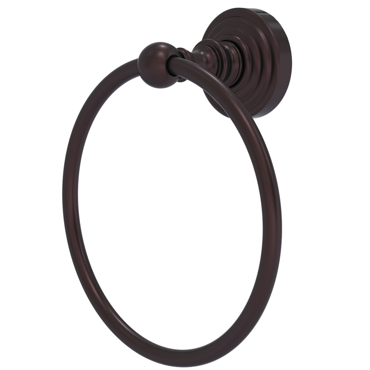 Allied Brass WP-16-ABZ Waverly Place 6" Antique Bronze Towel Ring