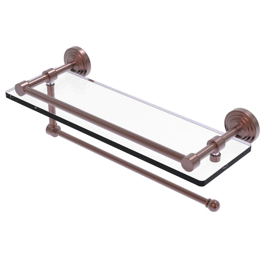 Allied Brass WP-1PT/16-GAL-CA Waverly Place 16" Antique Copper Paper Towel Holder