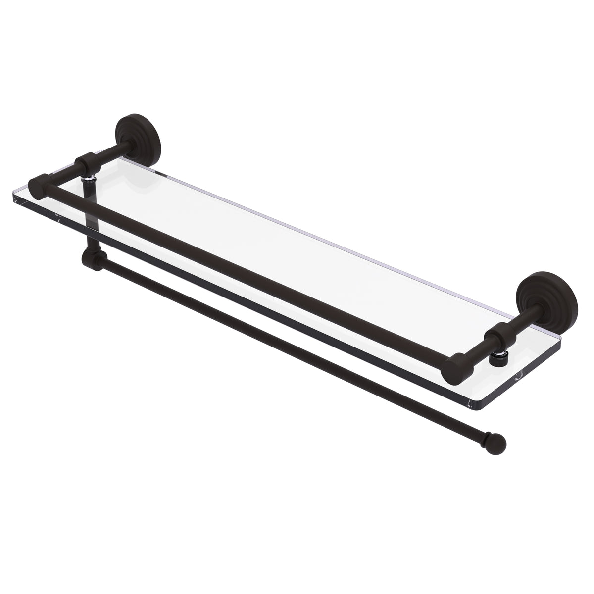 Allied Brass WP-1PT/16-GAL-ORB Waverly Place 16" Oil Rubbed Bronze Paper Towel Holder