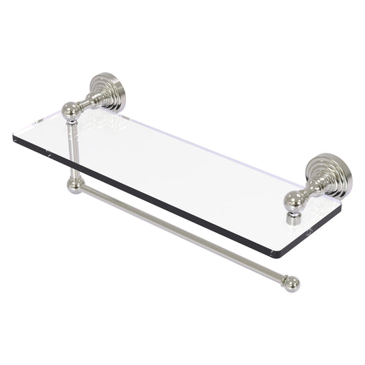 Allied Brass WP-1PT/16-SN Waverly Place Satin Nickel Paper Towel Holder
