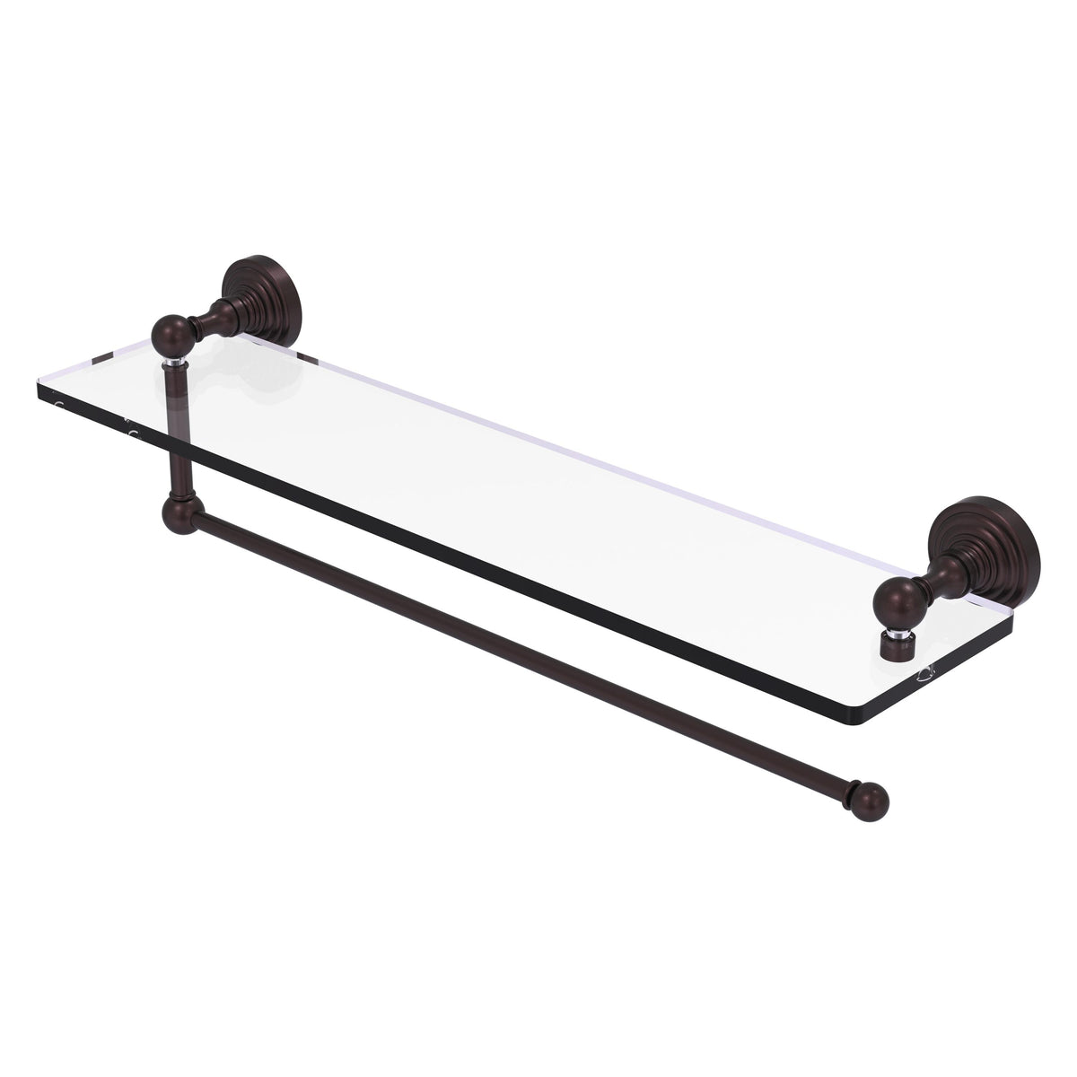 Allied Brass WP-1PT/22-ABZ Waverly Place 22" Antique Bronze Paper Towel Holder