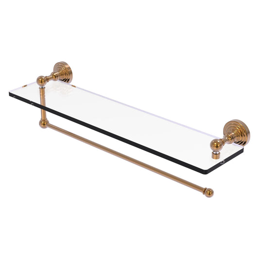 Allied Brass WP-1PT/22-BBR Waverly Place 22" Brushed Bronze Paper Towel Holder