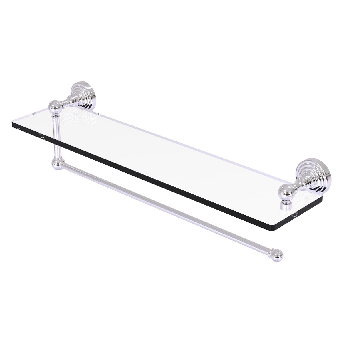 Allied Brass WP-1PT/22-PC Waverly Place 22" Polished Chrome Paper Towel Holder