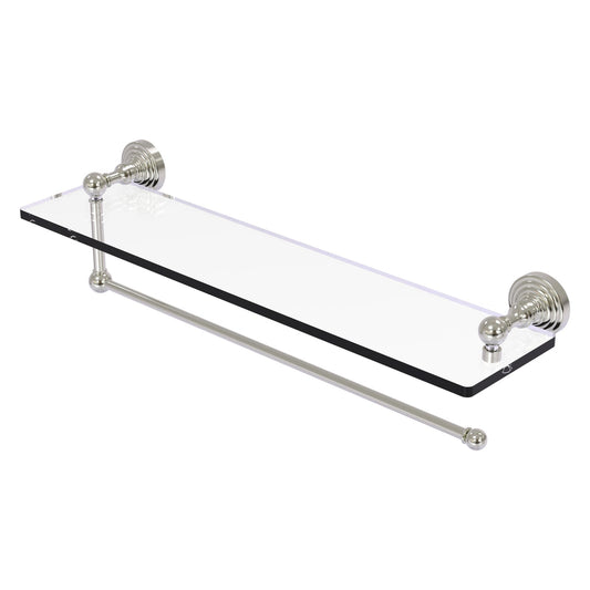 Allied Brass WP-1PT/22-SN Waverly Place 22" Satin Nickel Paper Towel Holder