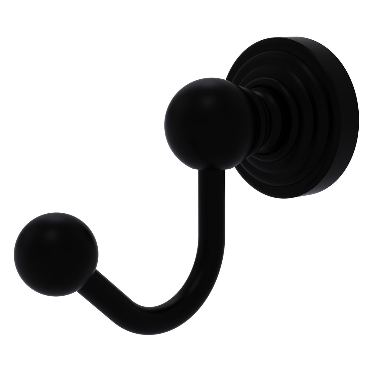 Allied Brass WP-20-BKM Waverly Place Matte Black Robe Hook