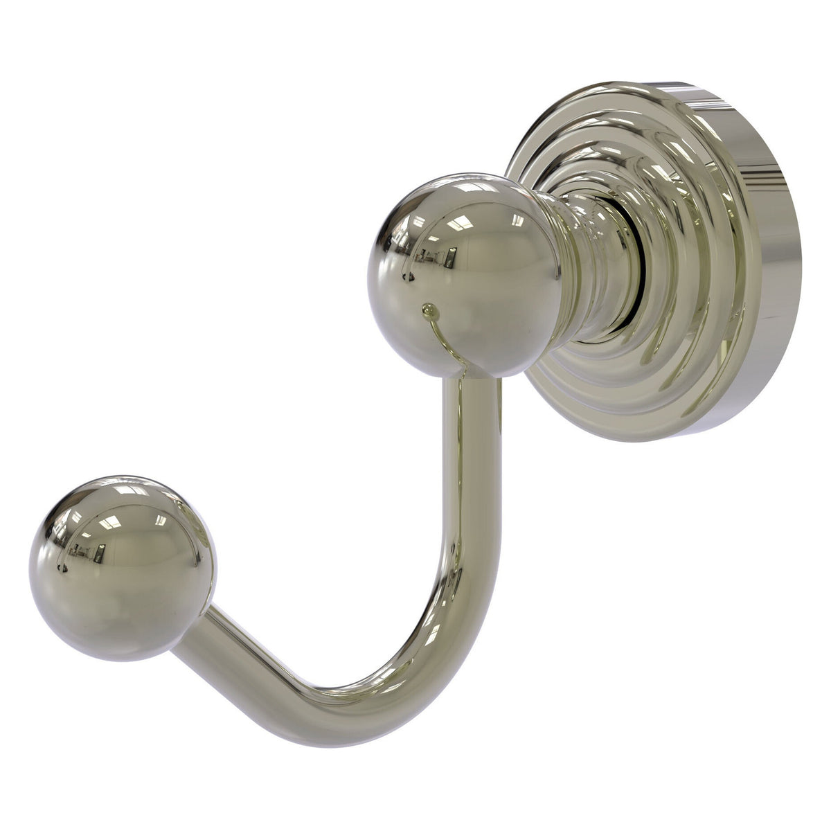 Allied Brass WP-20-PNI Waverly Place Polished Nickel Robe Hook