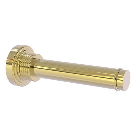 Allied Brass WP-24-1-UNL Waverly Place Unlacquered Brass Horizontal Reserve Roll Toilet Tissue Holder