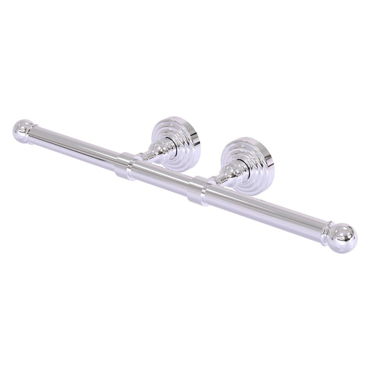 Allied Brass WP-24-2-PC Waverly Place Polished Chrome Double Roll Toilet Tissue Holder